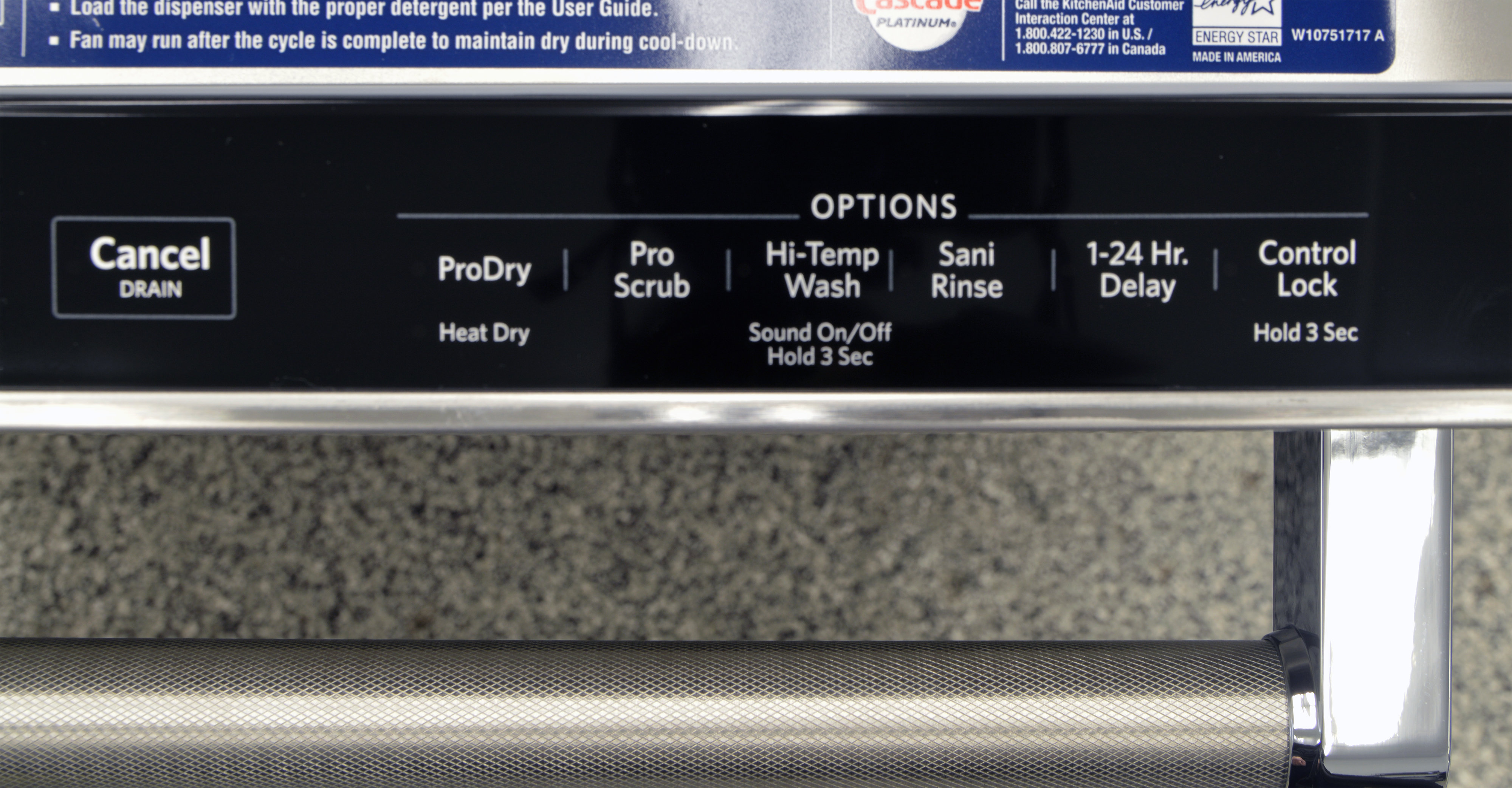 reset bosch dishwasher control panel setting rinse aid