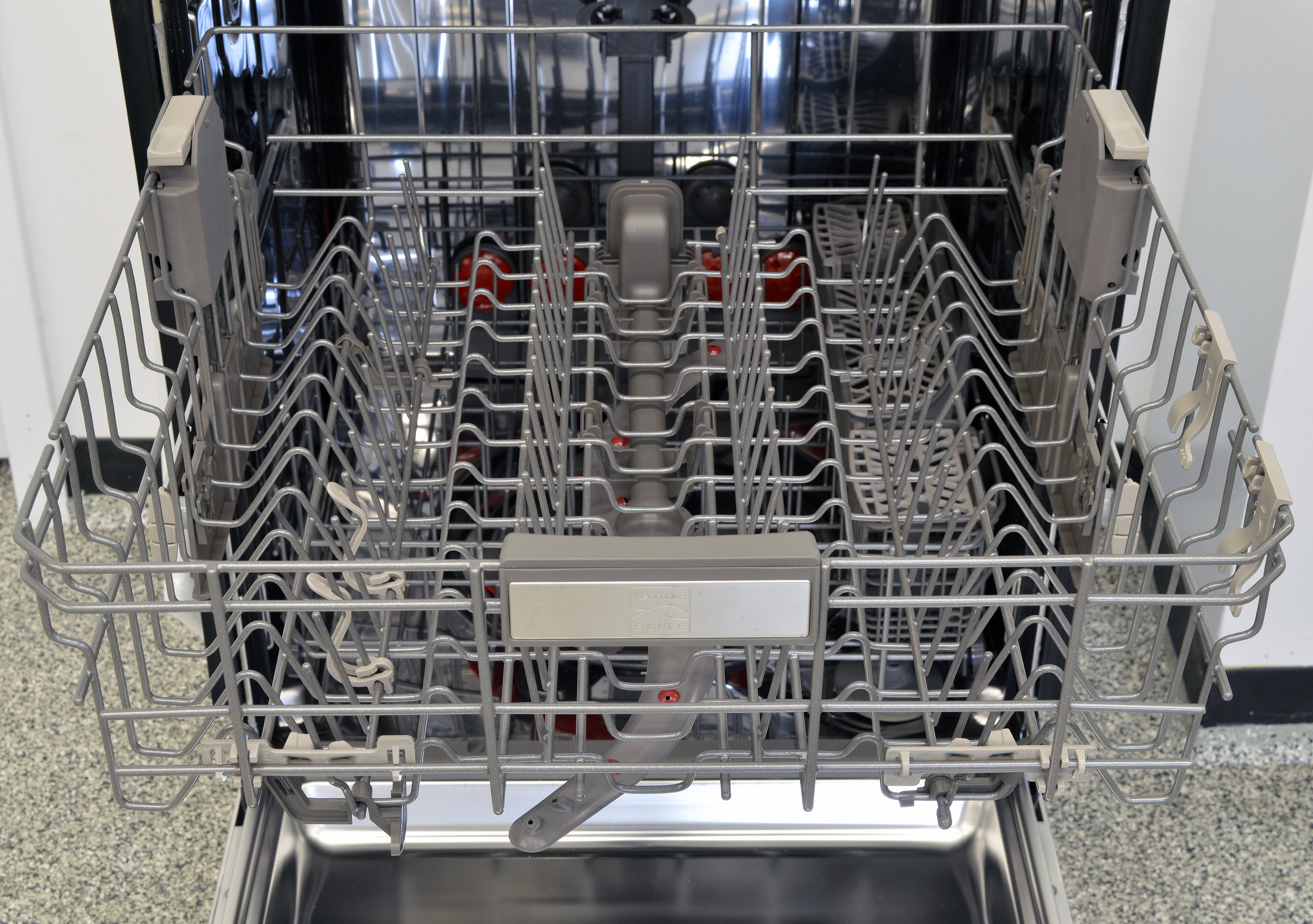 kenmore elite dishwasher bottom rack