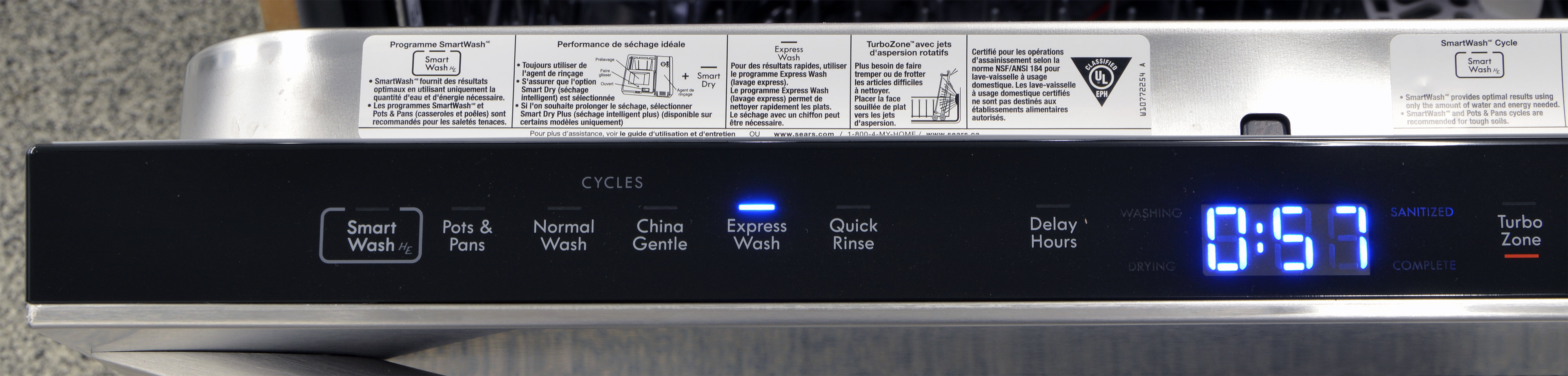 Kenmore Elite 14823 Dishwasher Review Dishwashers
