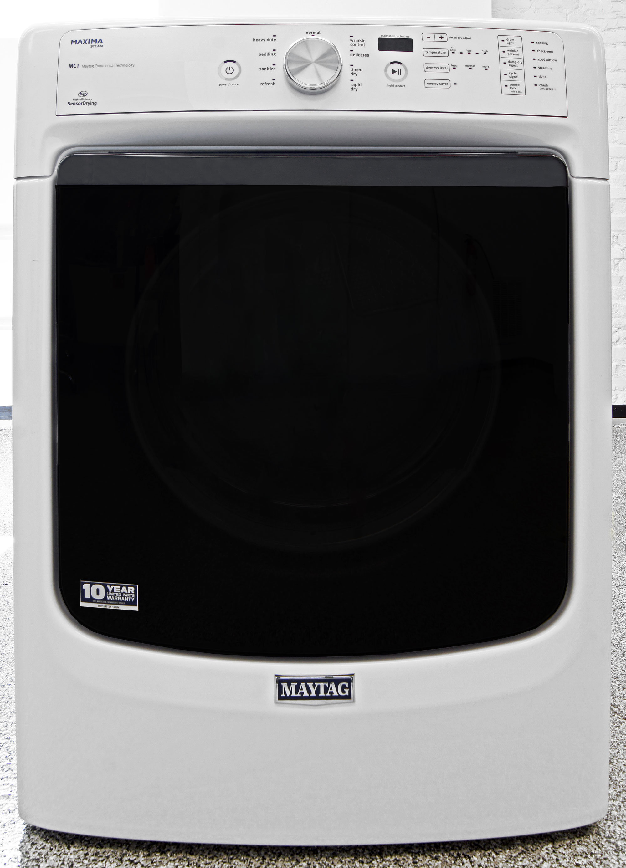 Maytag Maxima MED5100DW Dryer Review Laundry