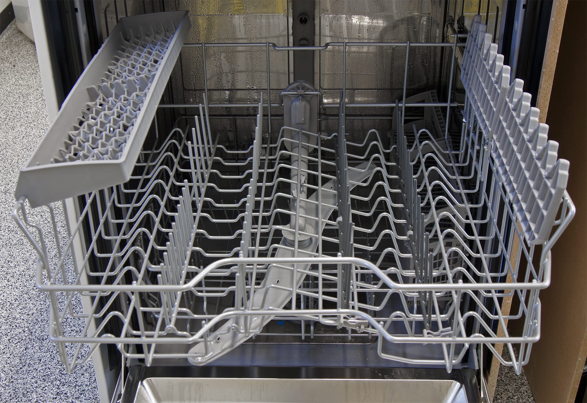 Bosch Ascenta SHX4AT75UC Dishwasher Review - Reviewed.com Dishwashers Stainless Steel Dishwasher Rack Replacement
