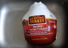 Turkey in Sink