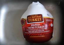Turkey in Sink