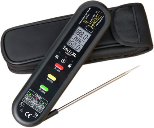 Product Image - Taylor 9306N Splash-Proof Dual Temperature Thermometer