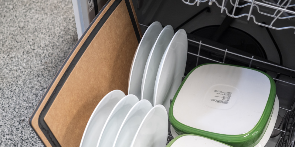 Epicurean Gourmet Series Cutting Board in dishwasher
