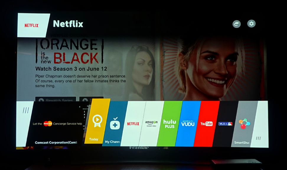 LG WebOS 2.0 Smart TV Interface