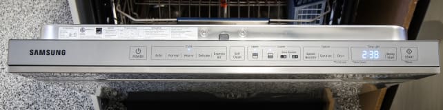 Samsung DW80H9970US Cycle Controls