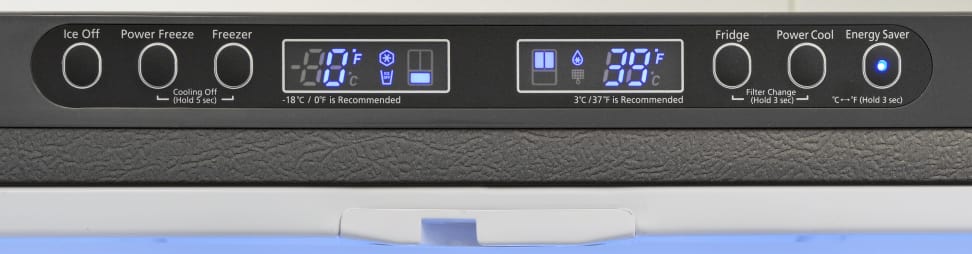 Samsung RF260BEAESR Controls