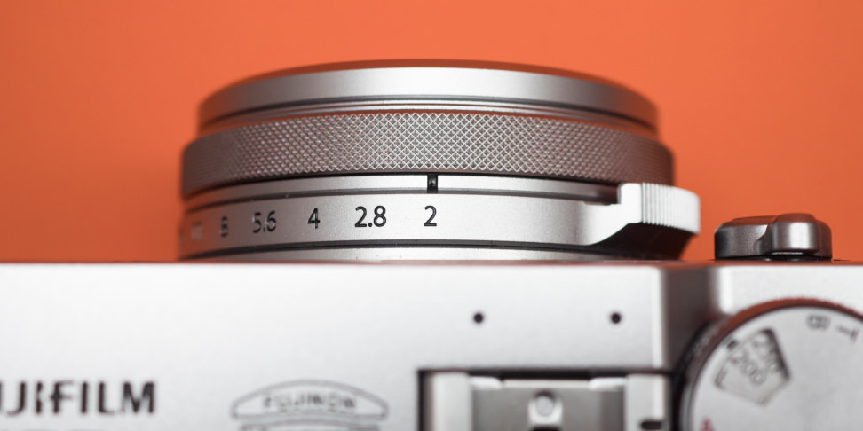 Fujifilm X100F Lens