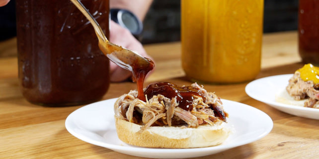 Traditional Memphis brown sauce