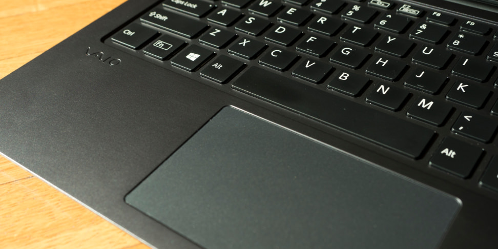 Vaio Z Flip Keyboard and Trackpad