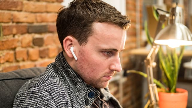 Apple AirPods In Use