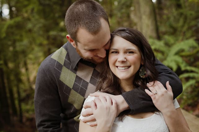 Smiling couple