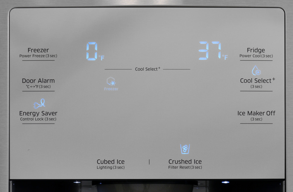 Samsung RF23J9011SR Controls
