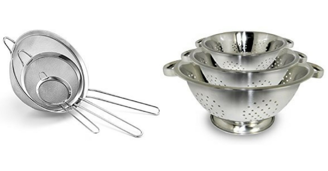 Strainers