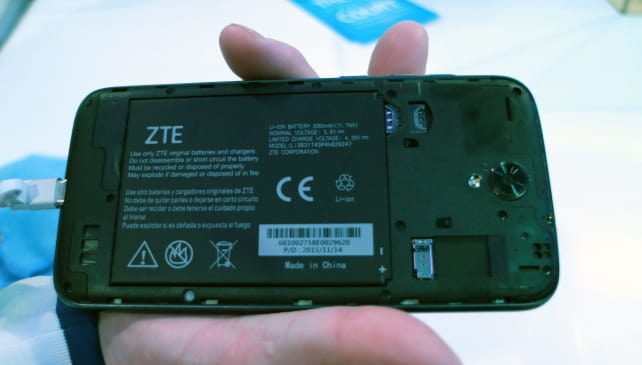 ZTE Grand X 3—Back