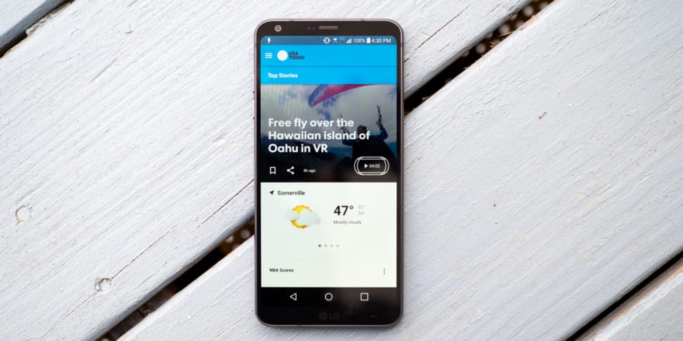 LG G6 With Content