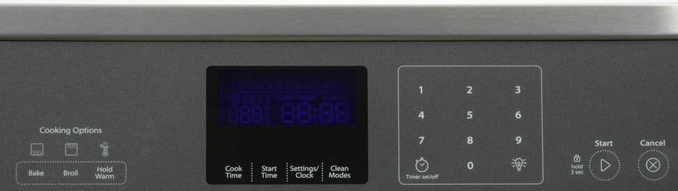 Whirlpool WOS51EC0AS Controls