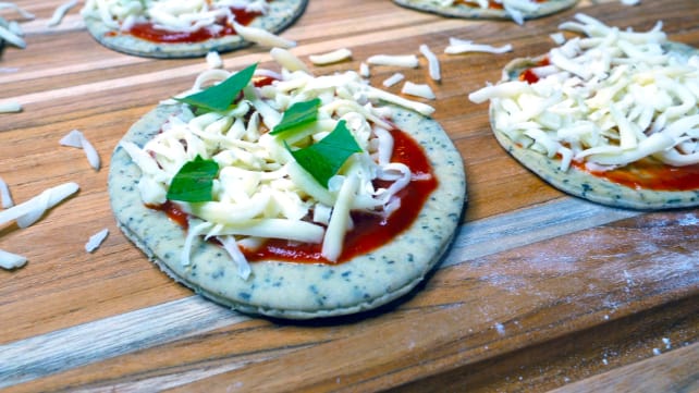 Pre-oven pizza
