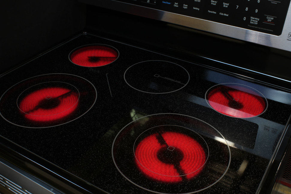 LG LRE3085ST Burners
