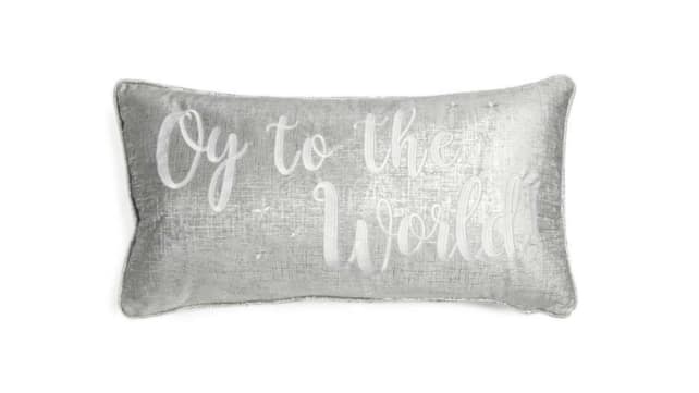 Oy to the World Pillow