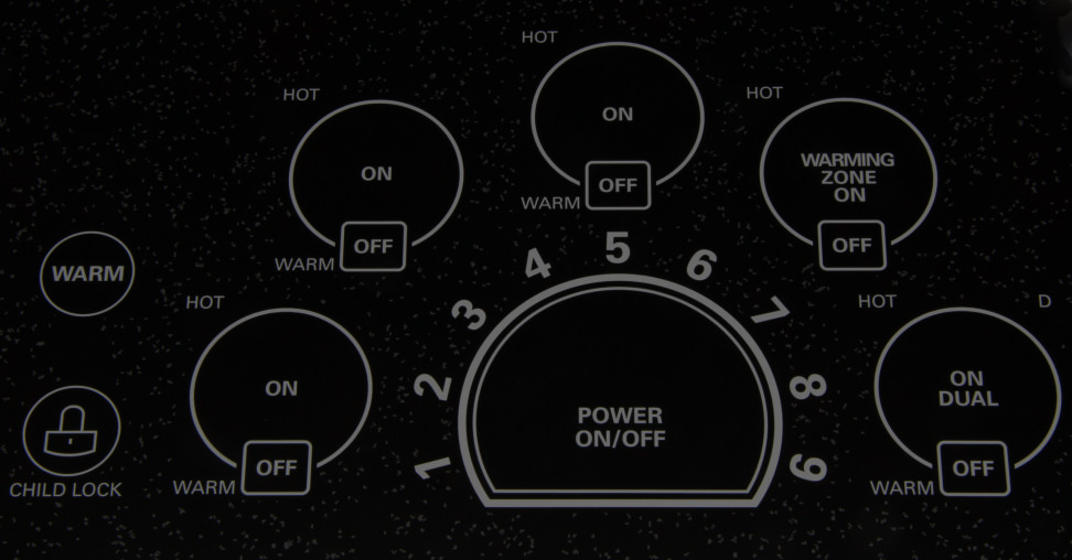 LG LCE3010SB Controls