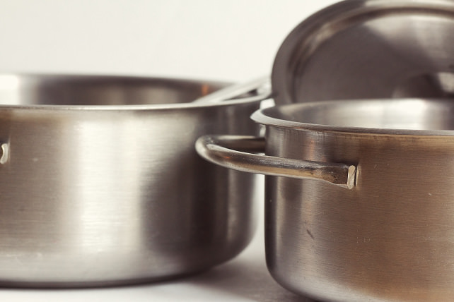 Stainless pots