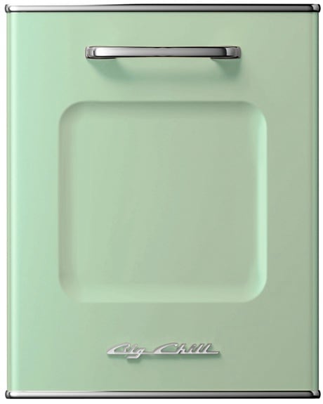 green dishwasher