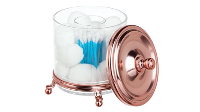 mDesign Cotton Swab Holder