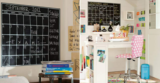 Chalk calendar