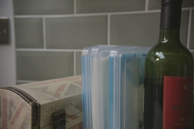 FoldFlat Food Container