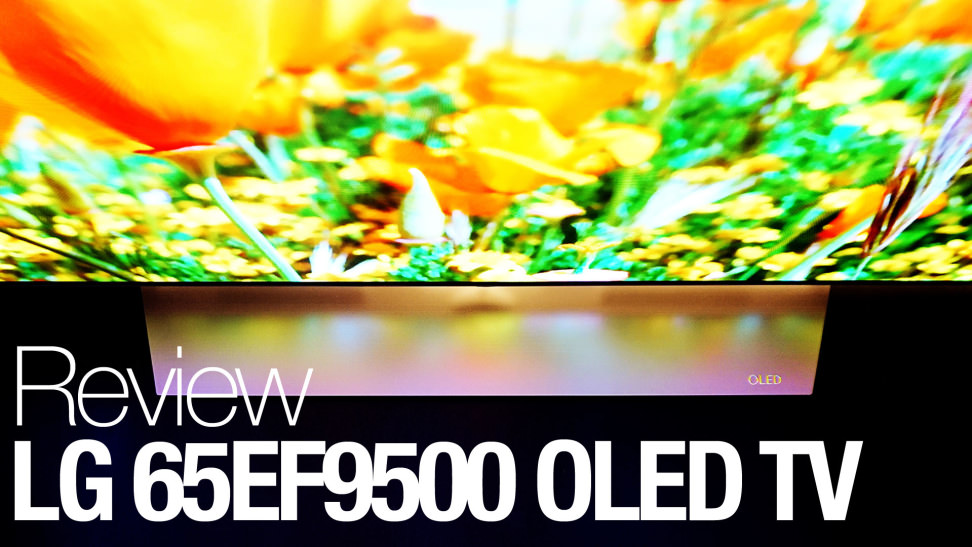 LG 65EF9500 Flat 4K OLED TV Review Televisions