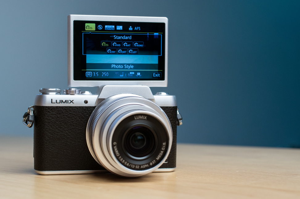 Panasonic Lumix DMC-GF7 Selfie Mode