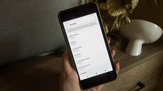 Google Routines