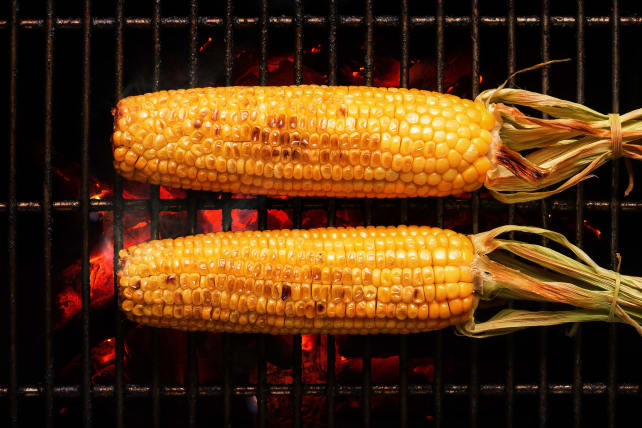 Grilled corn