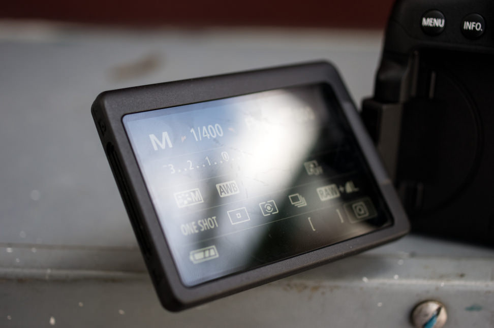 Canon Rebel T6i Glare Focus