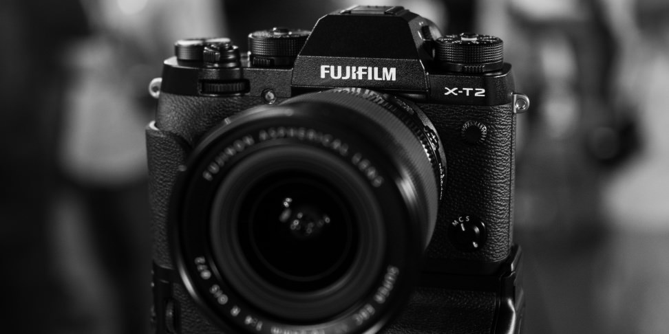Fujifilm X-T2 monochrome hero