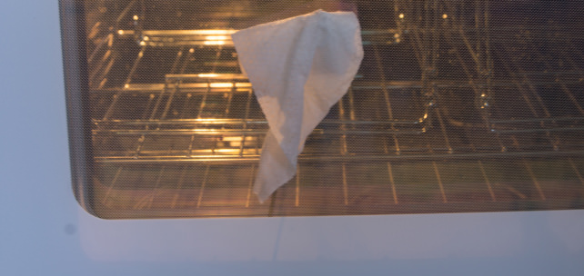Between the glass