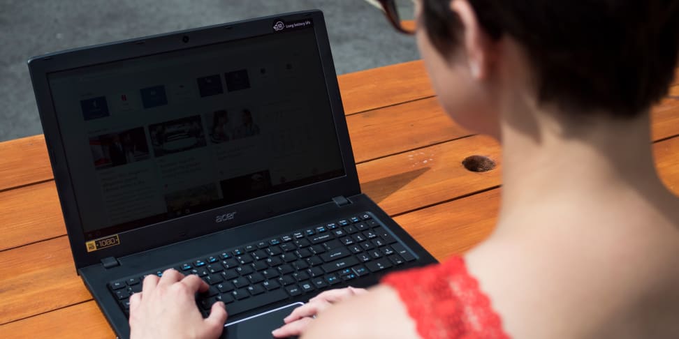Acer Aspire E15 In Use