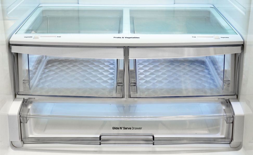 LG LDC24370ST Crisper Drawers